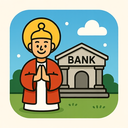 icon_religion_bank_cartoon icon preview