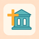 icon_religion_bank_flat_pastel icon preview