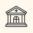 icon_religion_bank_line_art icon preview