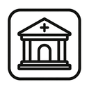 icon_religion_bank_monochrome icon preview
