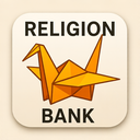 icon_religion_bank_origami icon preview