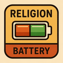 icon_religion_battery_retro icon preview