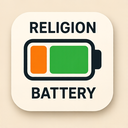 icon_religion_battery_rounded icon preview