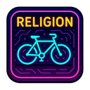 icon_religion_bicycle_cyberpunk icon preview