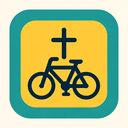 icon_religion_bicycle_flat_design icon preview