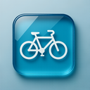icon_religion_bicycle_glassy icon preview