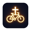 icon_religion_bicycle_glow_effect icon preview
