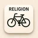 icon_religion_bicycle_minimalist icon preview