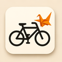 icon_religion_bicycle_origami icon preview