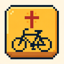 icon_religion_bicycle_pixel_art icon preview