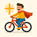 icon_religion_bicycle_playful icon preview