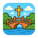 icon_religion_bridge_cartoon icon preview