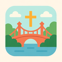 icon_religion_bridge_flat_pastel icon preview