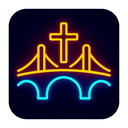 icon_religion_bridge_neon icon preview