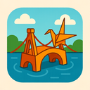 icon_religion_bridge_origami icon preview