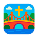 icon_religion_bridge_vibrant_colors icon preview
