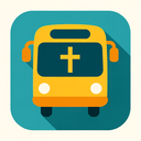 icon_religion_bus_flat_design icon preview