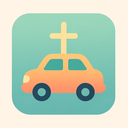 icon_religion_car_flat_pastel icon preview