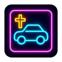icon_religion_car_neon icon preview