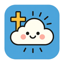 icon_religion_cloud_cartoon icon preview