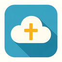 icon_religion_cloud_flat_design icon preview