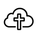icon_religion_cloud_monochrome icon preview