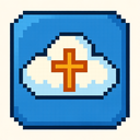 icon_religion_cloud_pixel_art icon preview