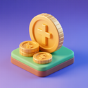 icon_religion_coin_3d_isometric icon preview