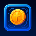 icon_religion_coin_futuristic icon preview