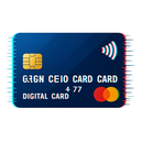 icon_religion_credit_card_digital_glitch icon preview