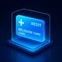 icon_religion_credit_card_futuristic icon preview