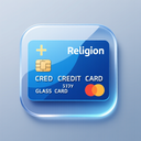 icon_religion_credit_card_glassy icon preview