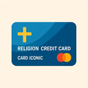 icon_religion_credit_card_iconic icon preview