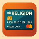 icon_religion_credit_card_retro icon preview