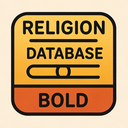 icon_religion_database_bold icon preview