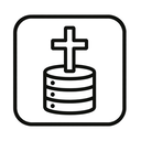 icon_religion_database_monochrome icon preview