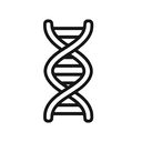 icon_religion_dna_strand_minimal_outline icon preview