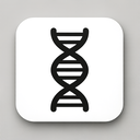 icon_religion_dna_strand_monochrome icon preview