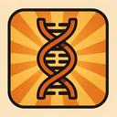 icon_religion_dna_strand_retro icon preview