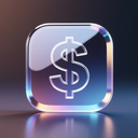 icon_religion_dollar_sign_glassy icon preview