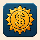 icon_religion_dollar_sign_sharp_edges icon preview