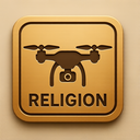 icon_religion_drone_embossed icon preview
