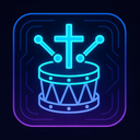icon_religion_drum_futuristic icon preview