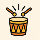 icon_religion_drum_geometric icon preview