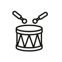 icon_religion_drum_minimal_outline icon preview