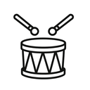 icon_religion_drum_outline icon preview
