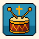 icon_religion_drum_pixel_art icon preview