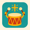 icon_religion_drum_playful icon preview