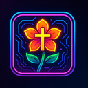 icon_religion_flower_cyberpunk icon preview