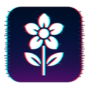 icon_religion_flower_digital_glitch icon preview